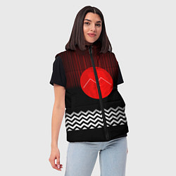 Женский жилет Twin Peaks Sun, цвет: 3D-светло-серый — фото 2