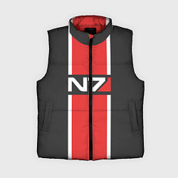 Женский жилет Mass Effect: N7, цвет: 3D-красный