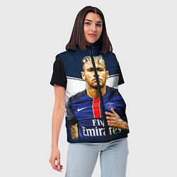 Женский жилет Neymar: Fly Emirates, цвет: 3D-черный — фото 2