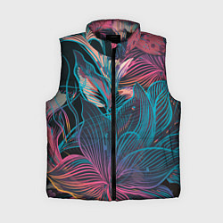 Женский жилет Авангард страсти, цвет: 3D-черный