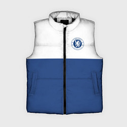 Женский жилет Chelsea FC: Light Blue, цвет: 3D-черный