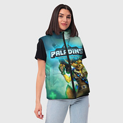 Женский жилет Paladins, цвет: 3D-красный — фото 2