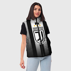 Женский жилет Juventus FC: New logo, цвет: 3D-красный — фото 2