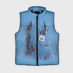 Женский жилет Костюм врача кровь