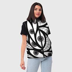 Женский жилет Alchemist Eyes, цвет: 3D-черный — фото 2