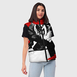 Женский жилет Persona 5, цвет: 3D-черный — фото 2