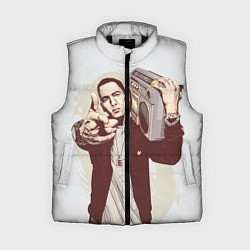 Женский жилет Eminem: Street Music, цвет: 3D-черный