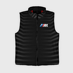 Женский жилет BMW M BLACK & GREY, цвет: 3D-красный