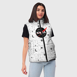 Женский жилет NASA: Moonlight, цвет: 3D-черный — фото 2