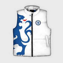 Женский жилет FC Chelsea: White Lion, цвет: 3D-светло-серый