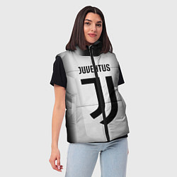 Женский жилет FC Juventus: Silver Original, цвет: 3D-черный — фото 2