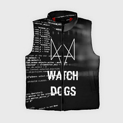 Женский жилет Watch Dogs: Hacker, цвет: 3D-красный