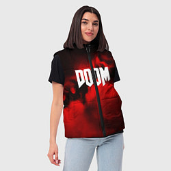 Женский жилет DOOM: Red Fog, цвет: 3D-красный — фото 2