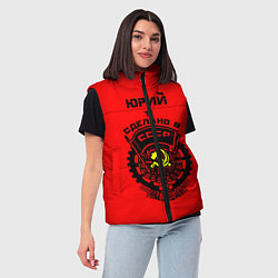 Женский жилет Юрий: сделано в СССР, цвет: 3D-красный — фото 2