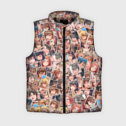 Женский жилет Ahegao: Snaps