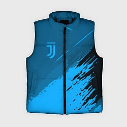 Женский жилет FC Juventus: Blue Original, цвет: 3D-черный