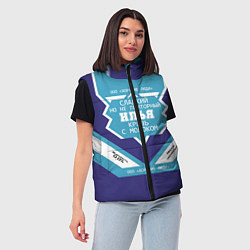 Женский жилет Илья сладкий, цвет: 3D-красный — фото 2