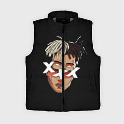 Женский жилет XXXTentacion Head, цвет: 3D-светло-серый