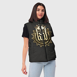 Женский жилет Kingdom Come: Deliverance Logo, цвет: 3D-красный — фото 2