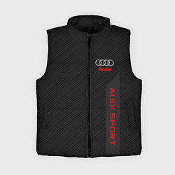 Женский жилет Audi: Sport Line, цвет: 3D-черный