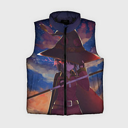 Женский жилет KonoSuba, цвет: 3D-черный