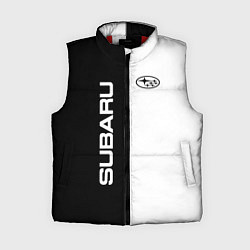 Женский жилет Subaru B&W, цвет: 3D-красный
