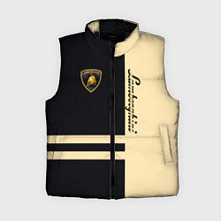 Женский жилет Lamborghini Sport, цвет: 3D-черный