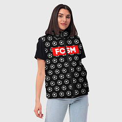 Женский жилет FCSM Supreme, цвет: 3D-черный — фото 2