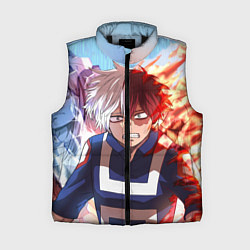 Женский жилет My Hero Academia напрягся, цвет: 3D-черный