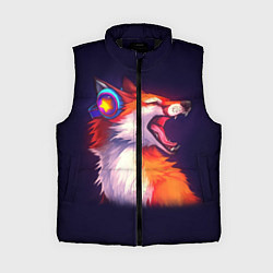 Женский жилет Disco Fox, цвет: 3D-черный