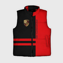 Женский жилет Porsche: Red Sport, цвет: 3D-красный