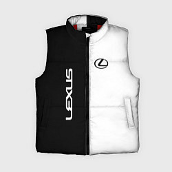 Женский жилет Lexus: Black & White, цвет: 3D-красный