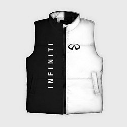 Женский жилет Infiniti: Black & White, цвет: 3D-черный