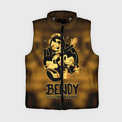 Женский жилет Bendy and the ink machine, цвет: 3D-светло-серый