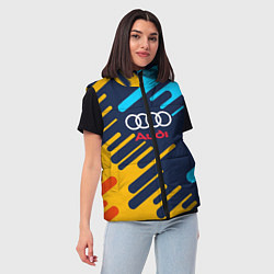 Женский жилет Audi: Colour Sport, цвет: 3D-светло-серый — фото 2