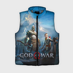 Женский жилет God of War, цвет: 3D-светло-серый