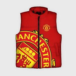 Женский жилет FC Man United: Red Exclusive, цвет: 3D-черный