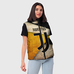 Женский жилет FC Juventus: Old Style, цвет: 3D-красный — фото 2