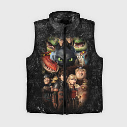 Женский жилет How to Train Your Dragon