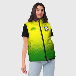 Женский жилет CBF Brasil, цвет: 3D-красный — фото 2