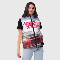 Женский жилет Need for Speed: Payback, цвет: 3D-черный — фото 2