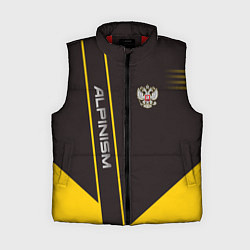 Женский жилет Alpinism: Yellow Russia, цвет: 3D-красный