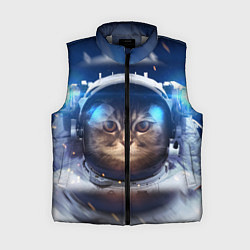 Женский жилет Кот-космонавт