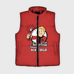 Женский жилет Nuka Cola: Ice Cold, цвет: 3D-черный