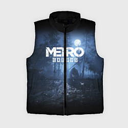 Женский жилет Metro Exodus: Dark Moon, цвет: 3D-черный