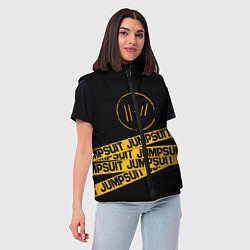 Женский жилет Twenty One Pilots: Jumpsuit, цвет: 3D-красный — фото 2