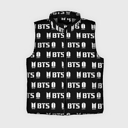 Женский жилет BTS: Black Army, цвет: 3D-светло-серый