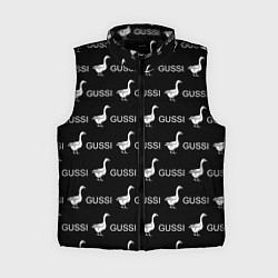Женский жилет GUSSI: Black Pattern, цвет: 3D-черный
