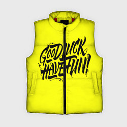 Женский жилет GL HF, цвет: 3D-красный