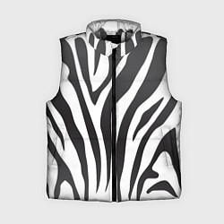 Женский жилет Африканская зебра